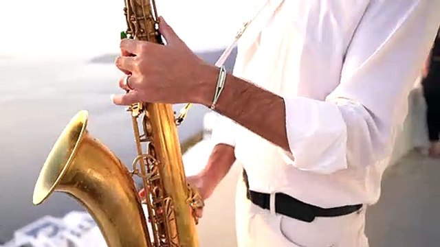 IMAGINE - John Lennon _ Cover by Daniele Vitale Sax in Santorini