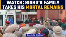 Sidhu Moose Wala’s mortal remains are collected by his family; last rites today | Oneindia News