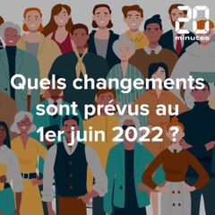 Tout ce qui change au 1er juin 2022