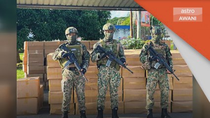 Jenayah | ATB2 gagalkan cubaan seludup rokok tidak bercukai