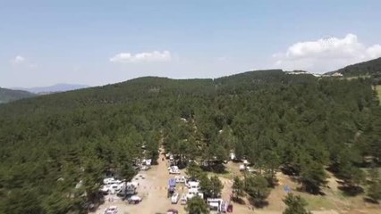 BALIKESİR - "Kamp, Karavan ve Off-Road Festivali" düzenlendi