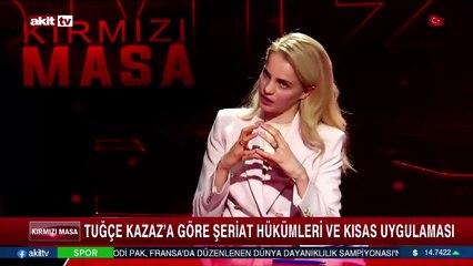 Tuğçe Kazaz şeriattan ne anladığını aktardı
