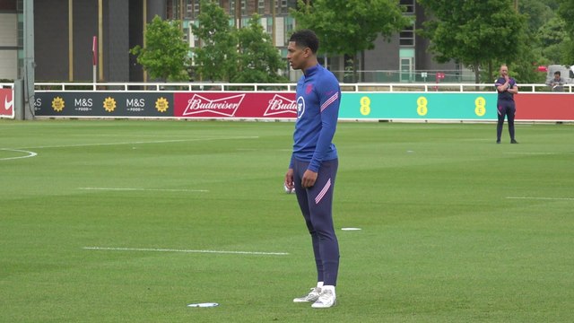 England training ahead of June international friendlies