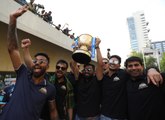 IPL 2022 Champions Gujarat Titans Win Hearts In Ahmedabad Roadshow