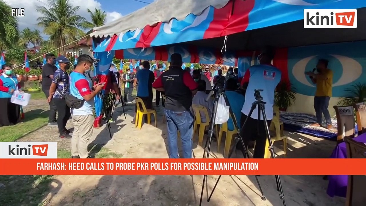 Farhash: Heed calls to probe PKR polls for possible manipulation