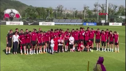 SPOR A Milli Futbol Takımı, taktik çalıştı