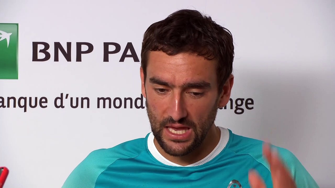 Roland-Garros 2022 - Marin Cilic : "It's a new begining for me !"
