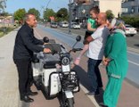 Engelli kızı için istediği elektrikli bisikleti, Ordu Valisi Tuncay Sonel temin etti