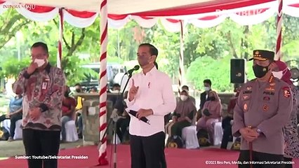 Jokowi Minta Masyarakat Tetap Melakukan Vaksinasi Covid-19