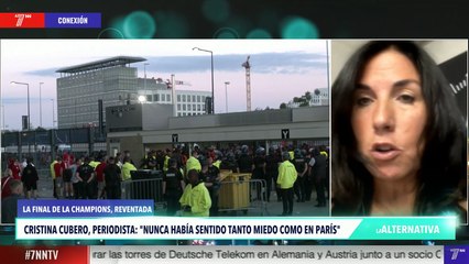 Cristina Cubero: "Nunca había sentido tanto miedo como en París"