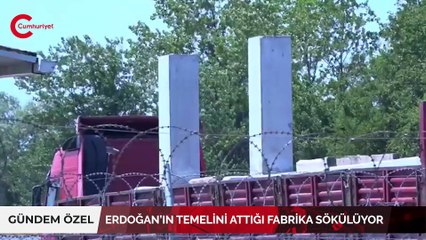 Erdoğan ve Katar Emiri'nin temelini attığı BMC’nin fabrikası sökülüyor!