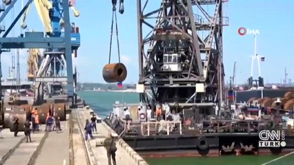 Mariupol'den Rusya'ya ilk kargo gemisi yola çıktı