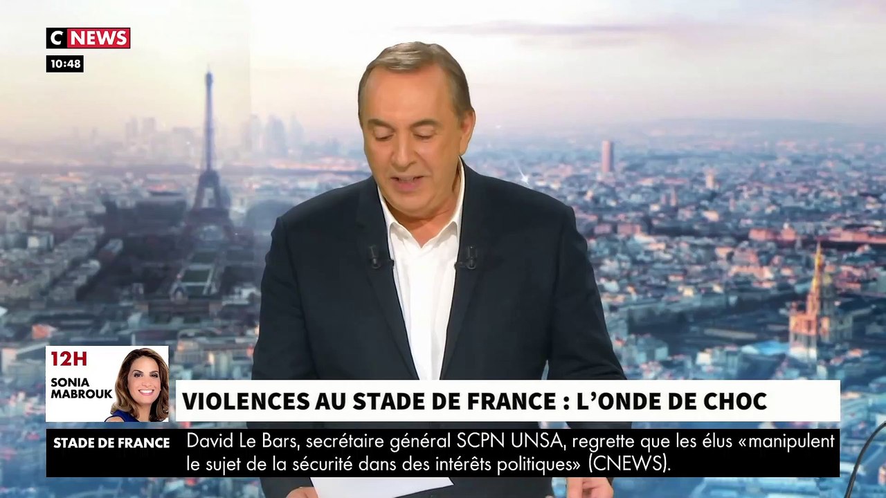 Violences au Stade de France: Un journaliste britannique accuse le ministre de l'Intérieur Gérald Darmanin de mentir dans sa présentation des faits: "Plus je l'écoute, plus je suis en colère!"