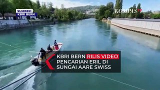 KBRI Bern Rilis Video Pencarian Anak Ridwan Kamil Eril di Sungai Aare Swiss