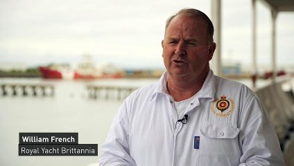 Queen's Royal Yacht Britannia gets a Jubilee makeover