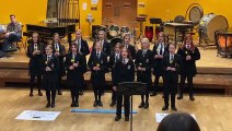 Bedford High School choir group performance