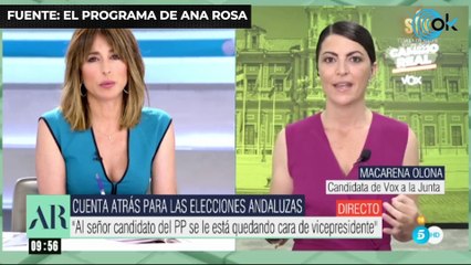 Macarena Olona quiere entrar en San Telmo con una «motosierra» para recortar la administración
