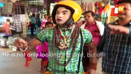 Actors Recreates Aamir Khan’s PK Look To Spread Awareness