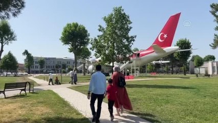 Kalp hastası Ömer'in uçağa binme hayali gerçekleşti