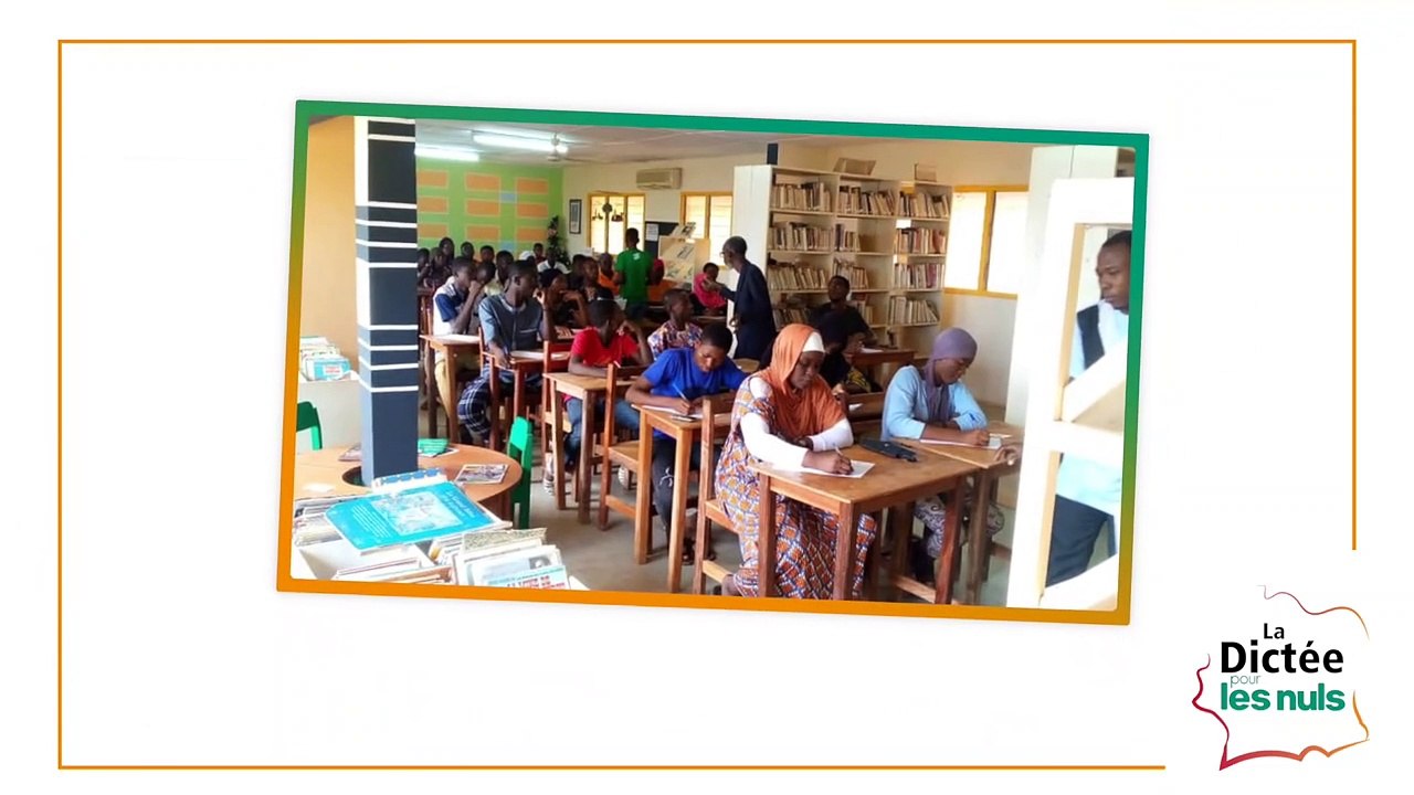 La dictée pour les nuls organisée par Nimba Edition