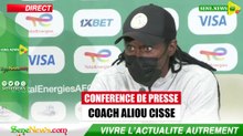 Direct-Live _ Suivez la conférence de presse de Aliou Cissé