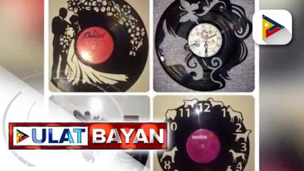 Egg shell at vinyl record carvings, obra ng isang 44 years old artist sa Plaridel, Bulacan