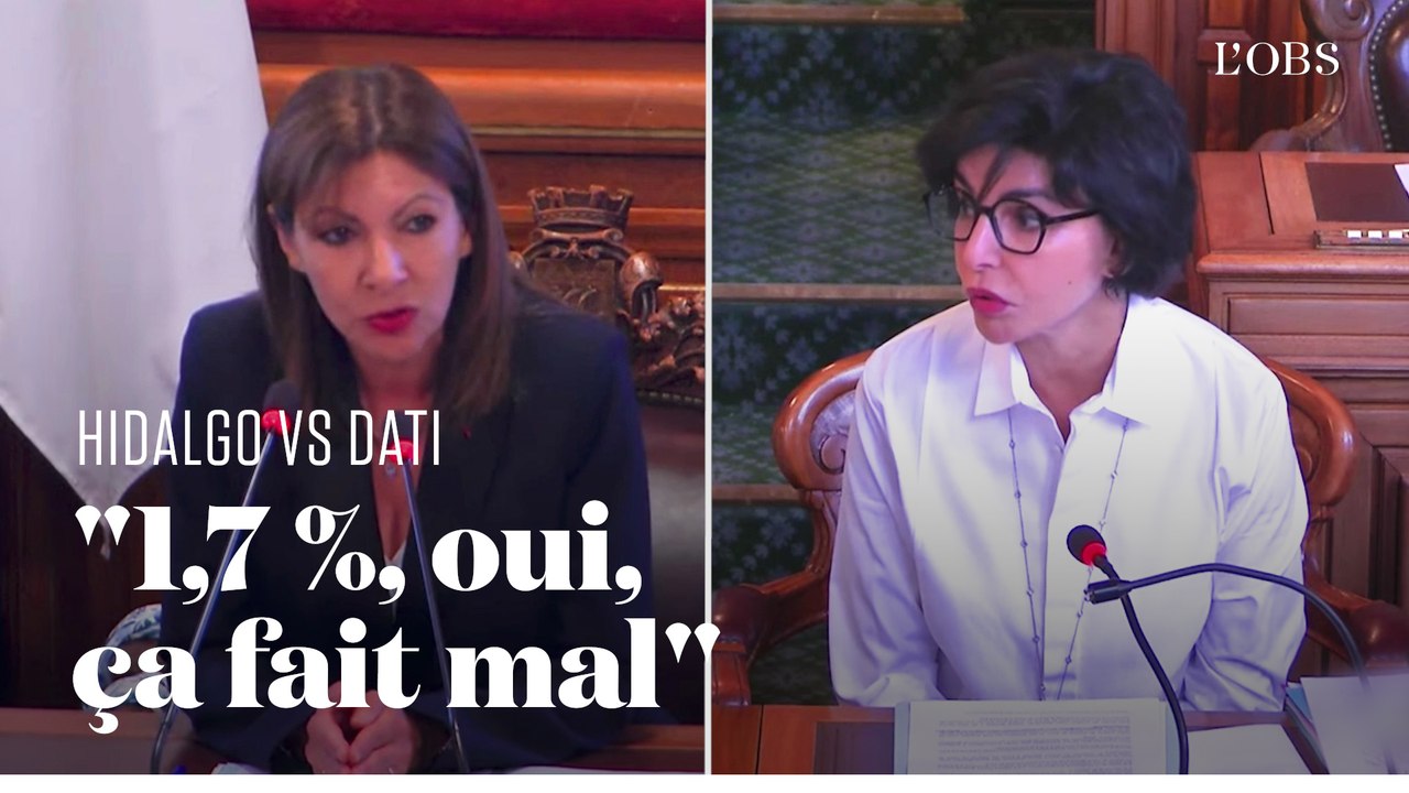 Reprise des hostilités entre Anne Hidalgo et Rachida Dati au Conseil de Paris