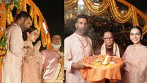 Akshay Kumar Manushi Chillar Varanasi Ganga Aarti Full Video । Boldsky