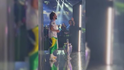 Esto de Marcelo va a emocionar: vean cómo estaba segundos antes de saltar al Bernabéu