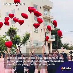 Datang Kondangan, Teman Mempelai Malah Bawa Pas Foto Pengantin Sebelum Glow Up