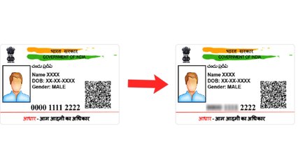 Download Video: The Masked Aadhaar Stands As Protection For The Original Card | Telugu Oneindia