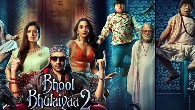 Kartik Aaryan Tabu and team celebKartik Aaryan, Tabu and team celebrate the success of 'Bhool Bhulaiyaa 2'rate the success of Bhool Bhulaiyaa 2