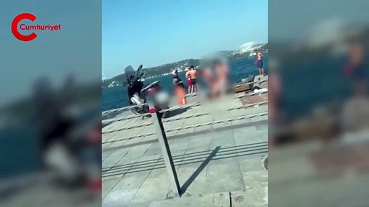 İstanbul Bebek'te çekilen görüntüler ortalığı ayağa kaldırdı