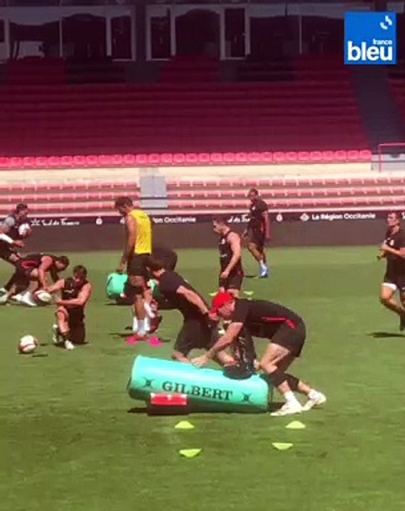 Alban Placines, 3ème lignes, répond aux questions de 100% Stade Toulousain