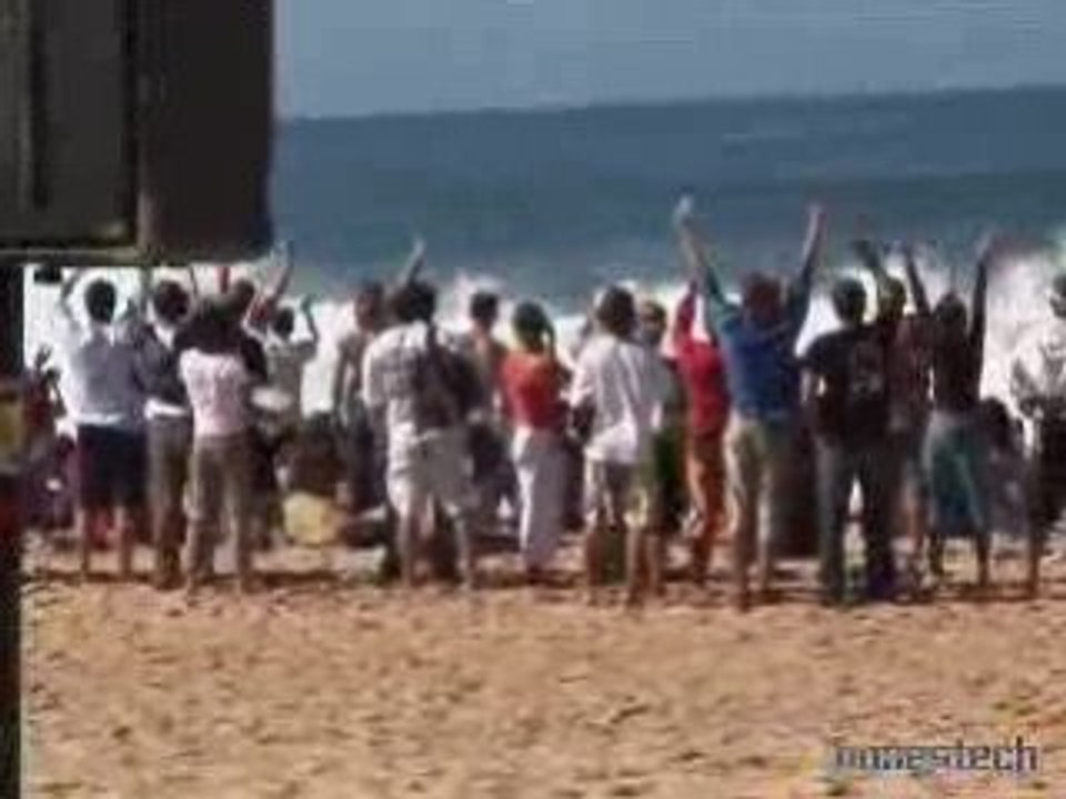 Quiksilver pro 2005 hossegor Fanning Vs Flores