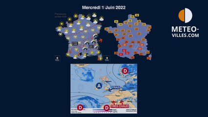 bulletin météo du mardi 31 mai 2022
