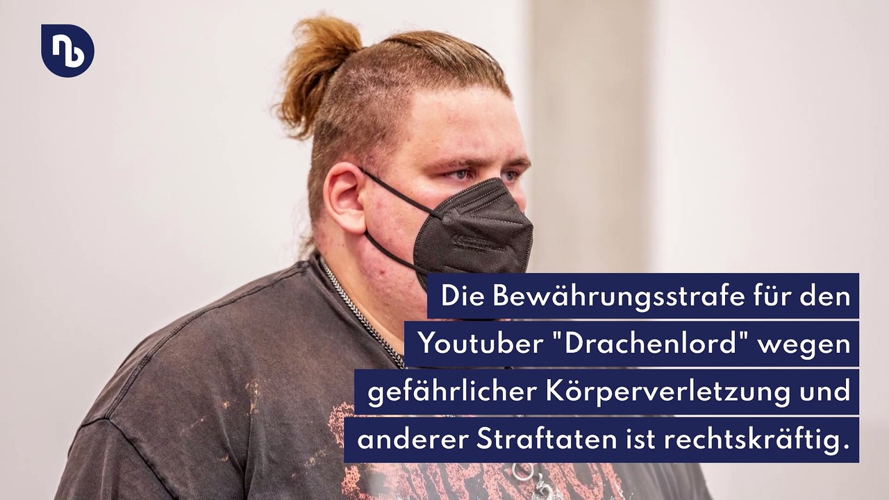 Bewährungsstrafe für youtuber "drachenlord" rechtskräftig