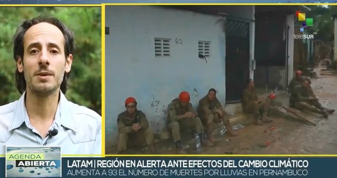 Brasil reporta aumento de víctimas mortales por intensas precipitaciones