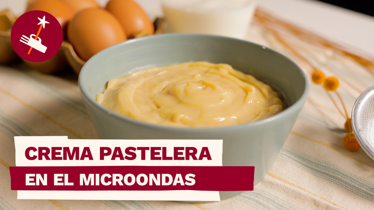 Truco - Cómo hacer una crema pastelera en el micro