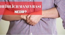 Heimlich manevrası nedir, nasıl yapılır? Heimlich manevrası nasıl uygulanır? Heimlich manevrası uygulamalı videolu anlatım!
