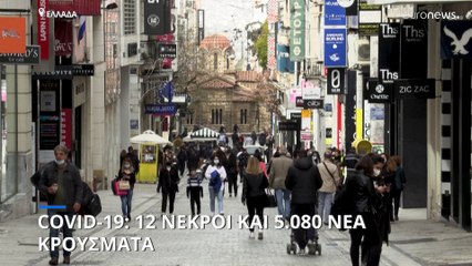 Ελλάδα - COVID-19: 12 νεκροί και 5.080 νέα κρούσματα