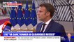 Emmanuel Macron: "Nous allons essayer, au plus vite, d'acheminer les céréales bloquées en Ukraine aux pays qui en ont le plus besoin"