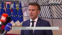 Emmanuel Macron : «Je veux adresser mes condoléances, mon soutien à ses proches, sa famille et à tous ses collègues»