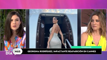 Georgina Rodríguez: impactante reaparición en Cannes