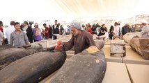 Egypte : découverte de nouveaux sarcophages à Saqqara