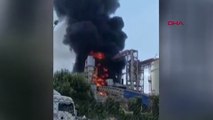 Bursa'da fabrikada patlama sonrası yangın: 2 ölü, 7 yaralı