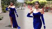 Nora Fatehi का Blue Velvet Gown Look Troll, Fans का Shocking Reaction Viral | Boldsky