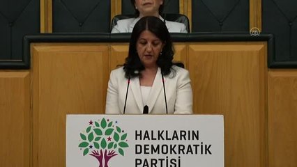 Buldan, HDP Grup Toplantısı'nda konuştu