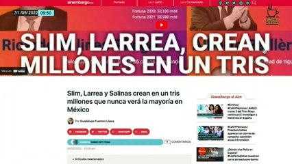 #EnVivo | #CaféYNoticias | AMLO: tramo 5 del Tren Maya continuará | Investigan a Iberdrola en España