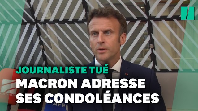 Mort d'un journaliste français en Ukraine : Ce sujet ne peut pas rester impuni , affirme Emmanuel Macron
